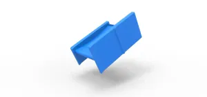 Top wing of Pavement 600 Micro sprint car Scale 1:25