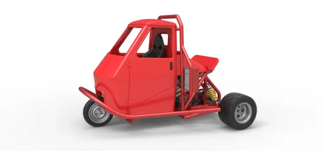 Ape car proto Scale 1:25 — Фото 30 из 30