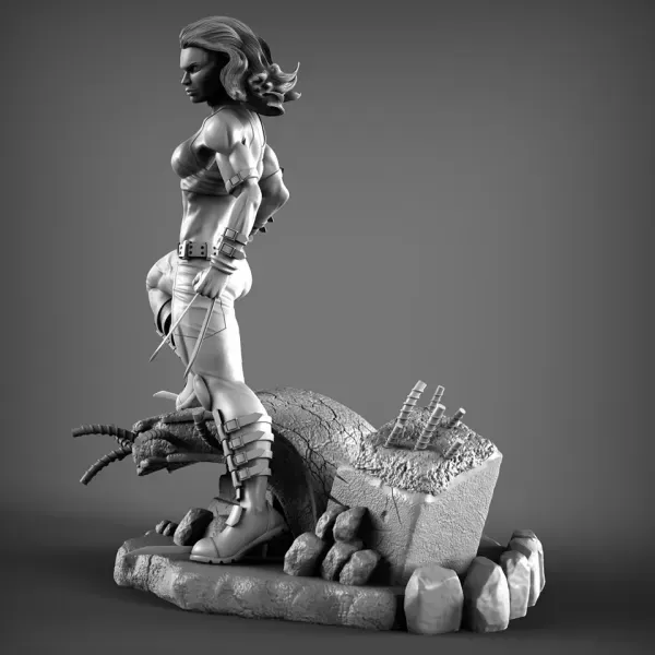 Laura Kinney- X23 Cody Galaxy HD Print Model 3D STL — Фото 3 из 8