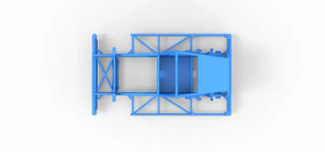 Frame of New Zealand Ministock car Version 2 Scale 1:25 — Фото 8 из 15