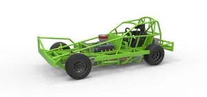 BriSCA Formula 1 Stock Car Base for Asphalt Scale 1:25