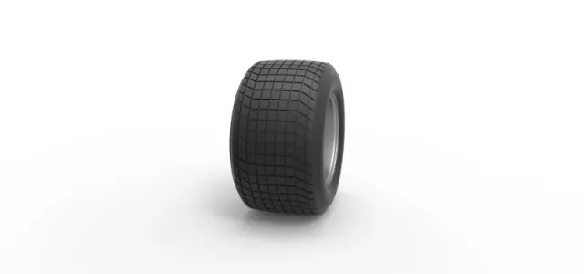 Wheel of Vintage Dirt race car V4 Scale 1:25 — Фото 3 из 12