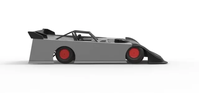 Super Dirt Late model while turning Version 2 Scale 1:25 — Фото 22 из 31