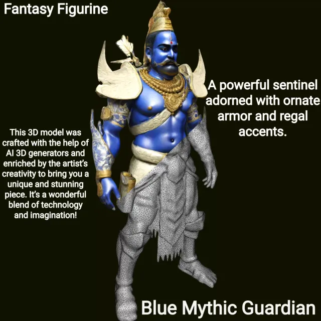 Blue Mythic Guardian — Image 10 of 10