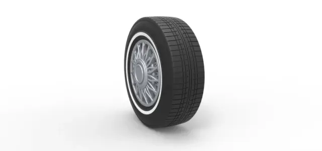 Diecast wire wheel 4 Scale 1 to 10 — Фото 2 из 6