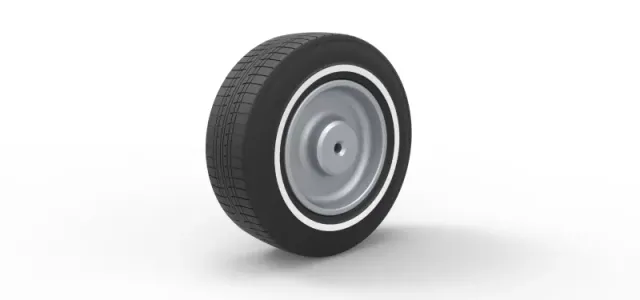 Diecast wire wheel 4 Scale 1 to 10 — Фото 4 из 6