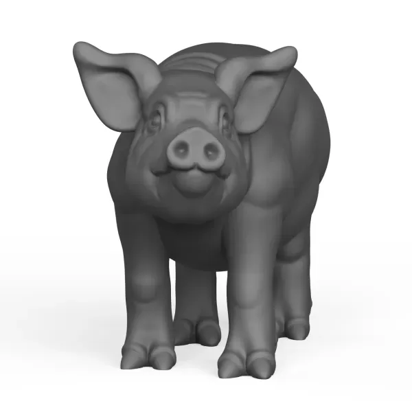 3D Printable Pig — Фото 2 из 6