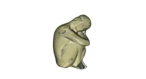 Figurine of a Sitting Woman