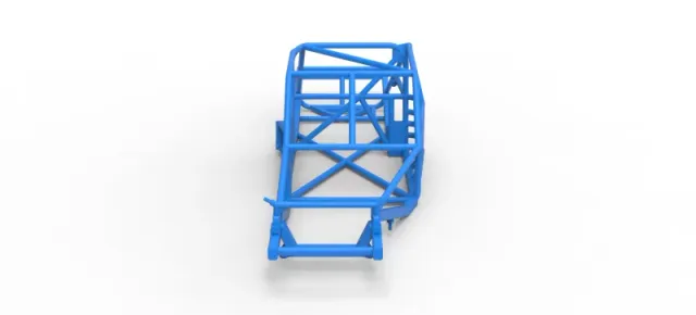 Frame of Vintage Asphalt Modified stock car Version 3 Scale 1:25 — Фото 6 из 20