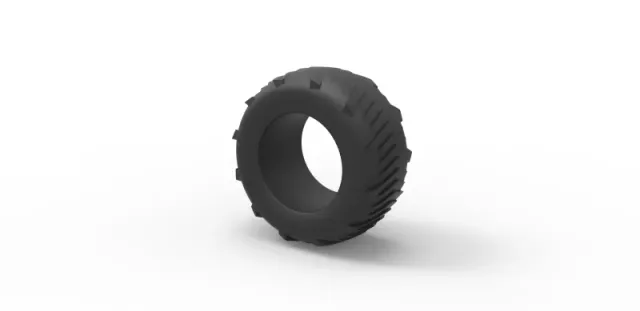 Diecast pulling tractor rear tire 4 Scale 1:25 — Фото 6 из 7