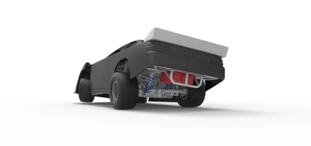 Australian Super Sedan while turning Scale 1:25 — Image 15 of 31