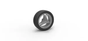 Car wheel 8 Scale 1:25