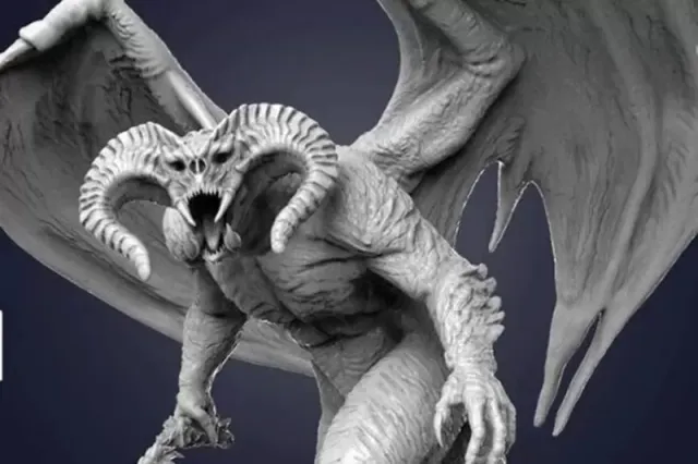 Epic Lord Of The Rings Balrog 3D Printable STL Model — Фото 2 из 6