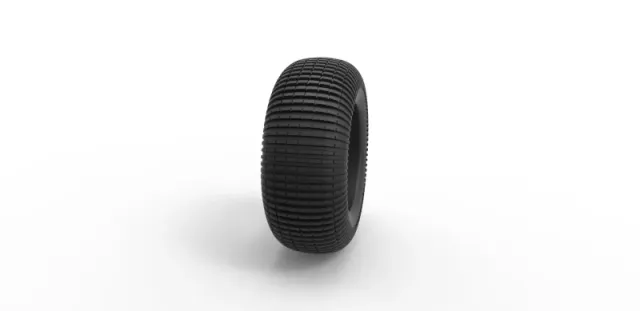 Diecast Dune buggy rear tire 21 Scale 1:25 — Image 3 of 9
