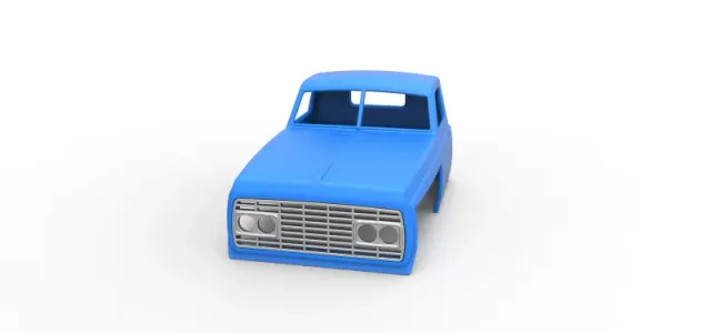 Cab of Big Rig Racing Semi truck Scale 1:25 — Фото 4 из 15