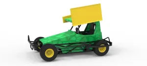 BriSCA Micro Formula 2 Stock Car Scale 1:16