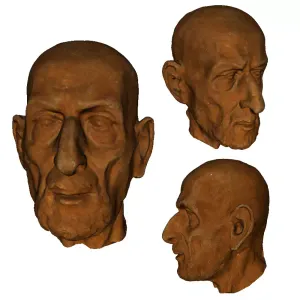 Man's Clay Head