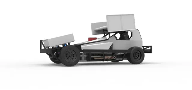 BriSCA Formula 1 Stock Car for Asphalt Scale 1:25 — Фото 2 из 31