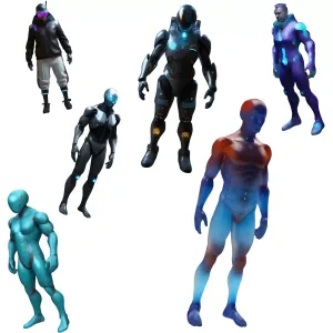 Cyber Squad Character Collection