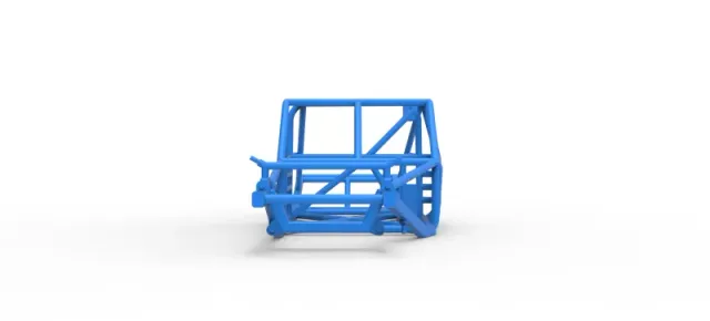 Frame of Vintage Asphalt Modified stock car Version 3 Scale 1:25 — Фото 5 из 20