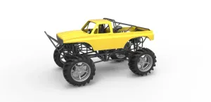 Diecast Mud truck Scale 1:25