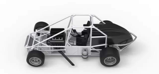 Experimental Pavement Silver Crown Car Base Version 3 Scale 1:25 — Фото 10 из 26