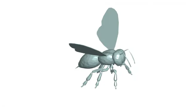 BEE 3d model — Фото 2 из 2
