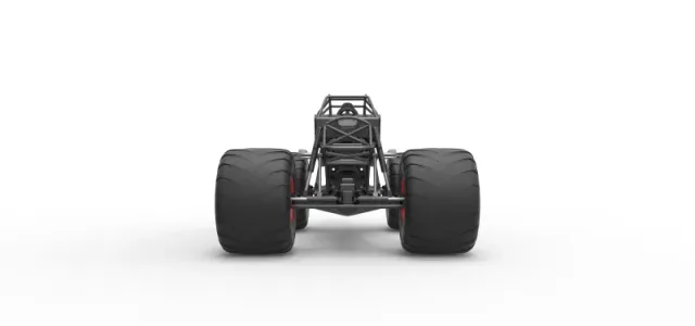 Diecast Monster truck base Version 2 Scale 1:25 — Фото 7 из 26