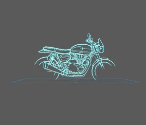 Triumph - Speed Twin Wall Art