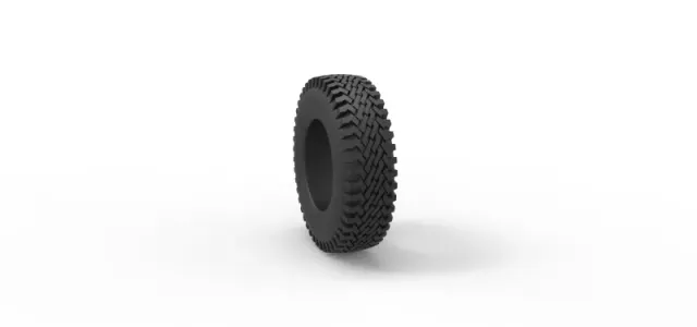 Military tire 14 Scale 1:25 — Фото 8 из 9