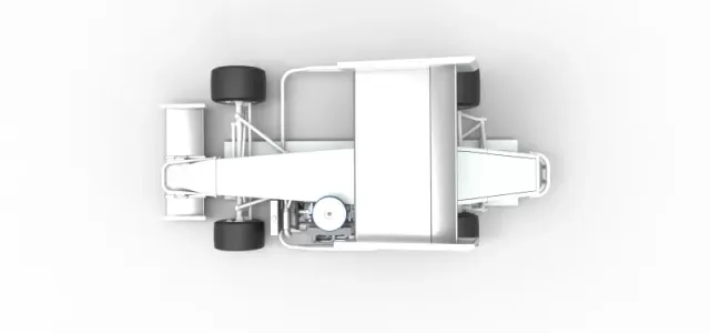 Supermodified front engine Winged race car V4 Scale 1:25 — Фото 10 из 30