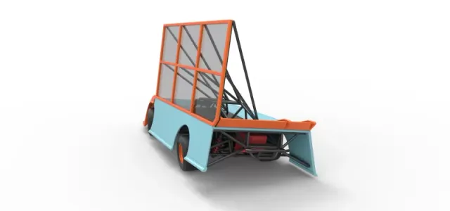 Super Dirt Late model with side wing while turning Scale 1:25 — Image 14 of 31