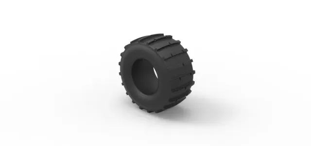 Diecast dirt dragster rear tire 9 Scale 1:25 — Фото 7 из 8
