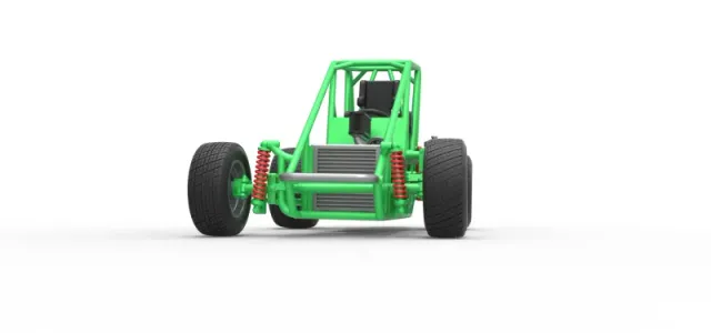 Midget car Base Scale 1:25 — Фото 6 из 30
