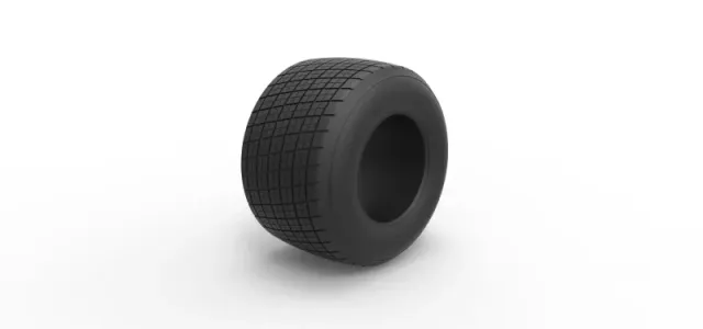 Diecast Dirt Sprint racing tire 4 Scale 1:25 — Фото 2 из 8