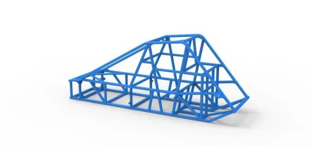 Frame of Experimental Pavement Silver Crown Car V2 Scale 1:25 — Фото 9 из 16