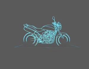 Honda - Hornet Wall Art