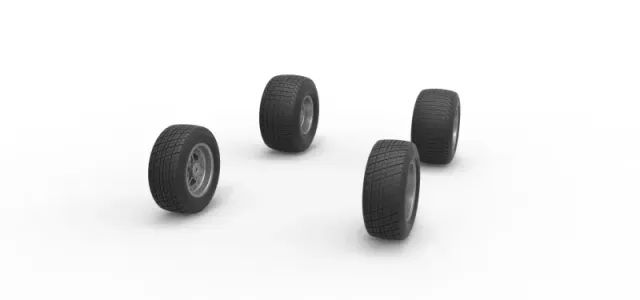Wheel Set of Midget car Scale 1:25 — Image 3 of 16