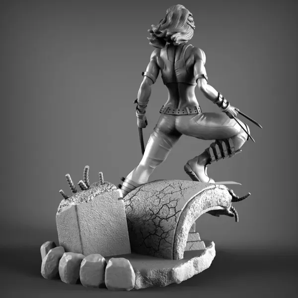 Laura Kinney- X23 Cody Galaxy HD Print Model 3D STL — Фото 5 из 8