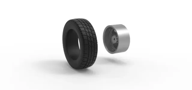 Front wheel of BriSCA Formula 2 Stock Car Scale 1:25 — Фото 11 из 12