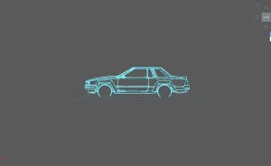 Nissan - 240 RS 1983 Wall Art