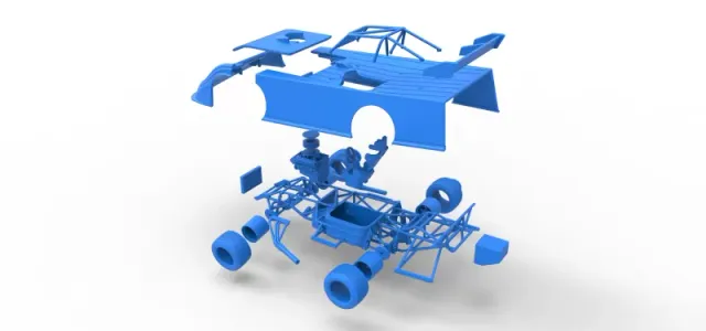 Super Dirt Late model Version 2 Scale 1:25 — Фото 30 из 31