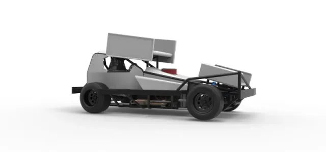 BriSCA Formula 1 Stock Car for Asphalt Scale 1:25 — Фото 25 из 31