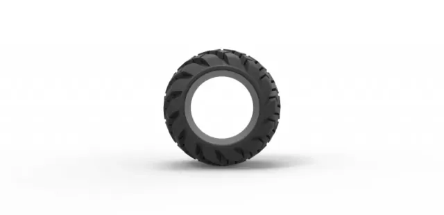 Diecast offroad arched tire Scale 1 to 10 — Фото 4 из 7