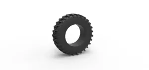 Diecast offroad tire 80 Scale 1:25
