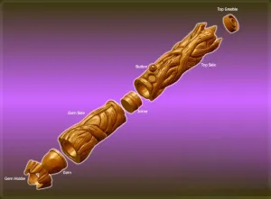 Talon Saber Sword 3D Printed Replica