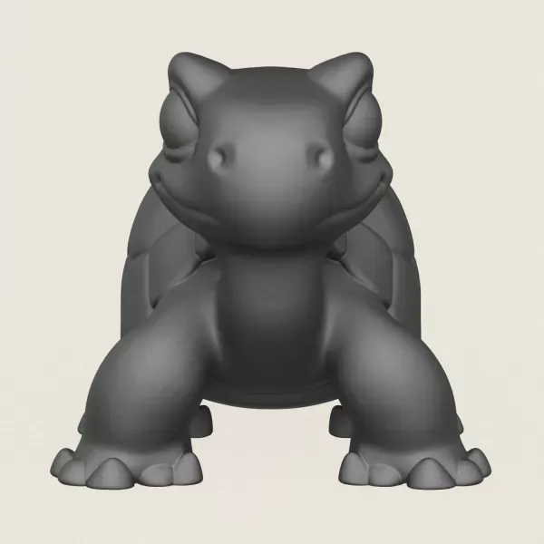 Turtle Toy Print Ready 3D Model — Image 2 of 5