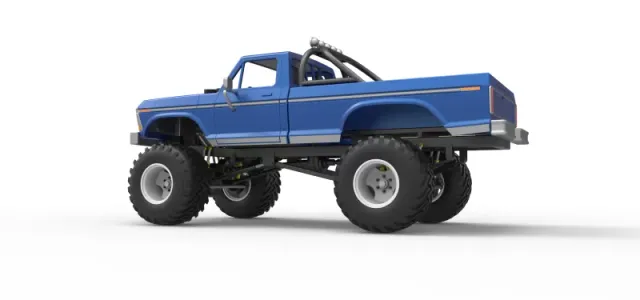 Diecast vintage Monster Truck Scale 1:25 — Фото 11 из 31