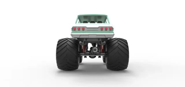 Vintage Monster Truck Scale 1:25 — Фото 16 из 21