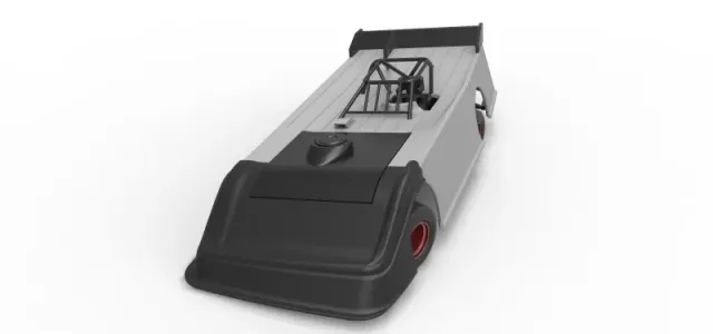 Super Dirt Late model while turning Version 2 Scale 1:25 — Фото 5 из 31